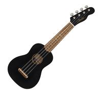 Fender Venice WN BK Black Ukelele soprano