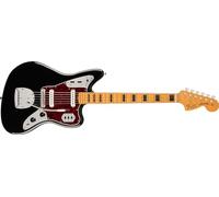 Fender Vintera II 70s Jaguar MN Black Electric Guitar with Deluxe Gig Bag