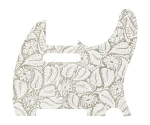 Fender Waylon Jennings Leather Pickguard White