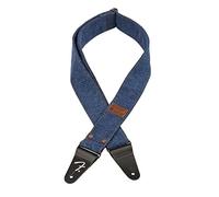Fender x Wrangler Riveted Denim Strap, Black