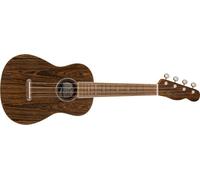 Fender Zuma Exotic Concert - Ukelele de madera de nogal, color bocote