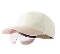 Fendi Gafas Eyecap D-Frame de Sol Ff Leather-Trimmed Gorra Béisbol Visera