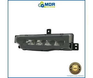 FENDINEBBIA Delantero Izquierdo Parabola Negra A LED - SX - Para BMW X4 G02