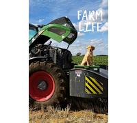 Fendt inspired Farm Tractor Notebook: 192 Page Lined Journal for Farming Notes, To Do Lists & Agriculture Planning | Green tractor | Farm gift | Fendt gift