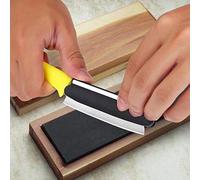Fendysey Guía de Afilador de Cuchillos - Ángulo de Afilado para Piedra de Afilar - Fácil de Usar en Hogar y Restaurante