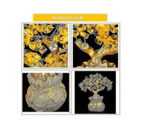 Feng Shui Money Tree Office Home Table Feng Shui Decoration Crystal Money Tree for Wealth And Good Luck Tw