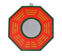 Feng Shui Peach Madera Bagua Espejos cóncavos Pakua SKU:J2321