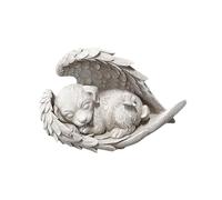 FENGCHUANG Decoracion Hogar Resina Figuras Decorativas 11.5 x 8 cm, Recuerdos de Perro, Bien Figuras Jardin Exterior, para Terraza, Balcón, Jardín, Decoración Interiores (Perro)