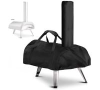 Fenghome Cubierta para Horno de para Pizza Ooni karu 12, Resistente al Agua, Resistente a la Intemperie, para Horno de Pizza, para Horno de Pizza, Color Negro (81 x 42 x 21 cm)