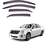 FENGJP Coche Deflectores para Cadillac STS MK1 2004-2011 Ventana Derivabrisas Lateral Deflectores Viento Aire Deflector Viseras Lluvia Visera