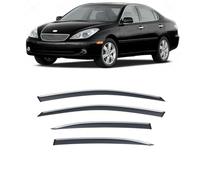 FENGJP Coche Deflectores para Lexus ES XV30 2002-2005 Ventana Derivabrisas Lateral Deflectores Viento Aire Deflector Viseras Lluvia Visera