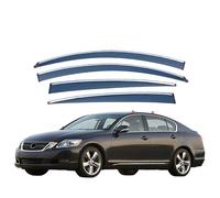 FENGJP Coche Deflectores para Lexus GS MK3-S190 2006-2011 Ventana Derivabrisas Lateral Deflectores Viento Aire Deflector Viseras Lluvia Visera