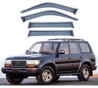 FENGJP Coche Deflectores para Lexus LX450-j80 1996-1997 Ventana Derivabrisas Lateral Deflectores Viento Aire Deflector Viseras Lluvia Visera