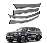 FENGJP Coche Deflectores para Lincoln Aviator U611 2020+ Ventana Derivabrisas Lateral Deflectores Viento Aire Deflector Viseras Lluvia Visera