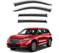FENGJP Coche Deflectores para Lincoln Corsair MK1 2020 2021 2022 2023 Ventana Derivabrisas Lateral Deflectores Viento Aire Deflector Viseras Lluvia Visera