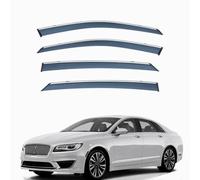 FENGJP Coche Deflectores para Lincoln MKZ MK2 2013-2020 Ventana Derivabrisas Lateral Deflectores Viento Aire Deflector Viseras Lluvia Visera