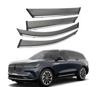 FENGJP Coche Deflectores para Lincoln Nautilus MK2-CDX707 2024+ Ventana Derivabrisas Lateral Deflectores Viento Aire Deflector Viseras Lluvia Visera