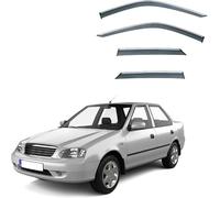 FENGJP Coche Deflectores para Suzuki Ling Yang Sedan MK2-SF 1988-2015 Ventana Derivabrisas Lateral Deflectores Viento Aire Deflector Viseras Lluvia Visera