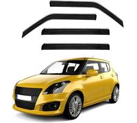 FENGJP Coche Deflectores para Suzuki Swift GL MK2-MSF 2010-2016 Ventana Derivabrisas Lateral Deflectores Viento Aire Deflector Viseras Lluvia Visera