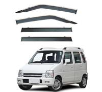 FENGJP Coche Deflectores para Suzuki Wagon R MK1 1993-2007 Ventana Derivabrisas Lateral Deflectores Viento Aire Deflector Viseras Lluvia Visera