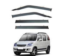FENGJP Coche Deflectores para Suzuki Wagon R-X5 MK1 2004-2019 Ventana Derivabrisas Lateral Deflectores Viento Aire Deflector Viseras Lluvia Visera