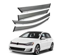 FENGJP Coche Deflectores para VW Golf 7 2014-2019 Ventana Derivabrisas Lateral Deflectores Viento Aire Deflector Viseras Lluvia Visera