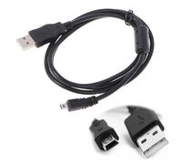 FENGRUI 1 cable USB UC-E6 de sincronización de datos y transferencia de imágenes fotográficas, repuesto UC-E6 UC-E16 UC-E17 UC-E23 compatible con cargador Nikon Coolpix, Panasonic Lumix DMC-TZ Series