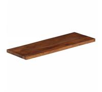 Fengshui Tablero de madera maciza de 70 x 30 x 3,8 cm, rectangular | Hecho a mano, teca reciclada, mango, pino, haya, multiusos, fácil limpieza