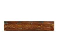 Fengshui Tablero de mesa rectangular de madera maciza de 140 x 20 x 3,8 cm | Hecho a mano, diseño rústico, combinable, fácil de limpiar