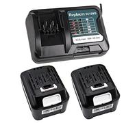 FengWings® 2X 4.0A 12V BL1041B Batería DC10WD Cargador de Repuesto para Makita 12V CXT Li-Ion BL1015 BL1016 BL1021B BL1041B BL1020B BL1040B DF031D DF0331D TD110D JR105D D HP333 D