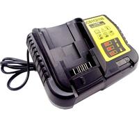 FengWings® DCB105 - Cargador Universal de 10,8 V, 14,4 V, 18 V, Compatible con Dewalt Drill DCB184 DCB200 DCB182 DCB180 DCB181 DCB182 DCB201 Cargador de batería de Alto Rendimiento