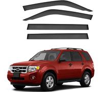 FengXH 4 Piezas Deflectores Ahumados Ventana para Ford Escape 2008-2012