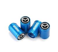 FENGXIONGHUAJI 4×Aluminio para Vástago de Válvula de Neumático para Mazda CX5 PHEV 2021-2025, Tapon de Rueda de Coche con Sello, Resistente A La Corrosión