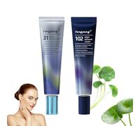 Fengyang® 2Pcs 31 Crema protectora diurna y 102 Crema renovadora nocturna, Crema Reparadora Hidratante, Crema Facial de Día y Noche, Crema Hidratante De Noche
