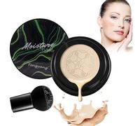 Fengyang CC Crema, Cojín De Aire CC Cream, la Cabeza De Hongos BB Cream, Líquida Fundación, Mushroom Head Air Cushion BB Cream, Hidratante Corrector Permeable al Aire Brillo (Marfil)