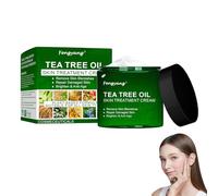 Fengyang® Crema Curativa Pura De Árbol De Té, Ingredientes Curativos Naturales Profesionales, Repara Y Mejora La Piel, para Todo Tipo De Pieles