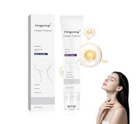 Fengyang® Crema Para El Cuello Magic Collagen Fullerene, Nutrir E Hidratar La Doble Mentira, Cuidado De Acción Profunda, Reafirma Y Tonifica La Piel