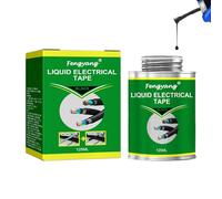 Fengyang Liquid Rubber, Liquid Rubber Black, Liquid Insulation Tape, Liquid Rubber, Liquid Insulation Tape, Waterproof Sealant, for Repairing Electrical Data Cable (black, medium)