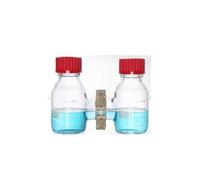 FengyanY Micrófono de laboratorio MFC con pinza fija y tapa GL45 - Tipo IV para investigación bioenergética, 50 ml