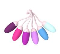 FENHUA Kegel - Sistema de ejercicio para fortalecer el suelo pélvico con 6 pesas de silicona premium y control ajustable para mujeres, principiantes y avanzadas, kit de entrenamiento posparto e