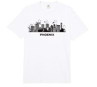 Fenicios Skyline Colorido Paisaje Urbano Fénix Comfort Colors Adult Heavyweight T-Shirt
