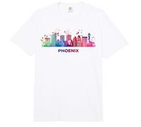 Fenicios Skyline Colorido Paisaje Urbano Fénix Comfort Colors Adult Heavyweight T-Shirt