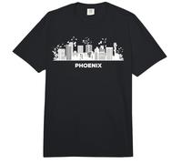 Fenicios Skyline Colorido Paisaje Urbano Fénix Comfort Colors Adult Heavyweight T-Shirt