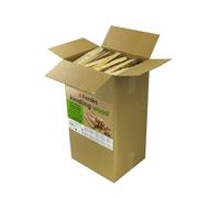 Feniks Leña de 40 litros (aprox. 10 - 11 kg) - Madera seca para chimenea y barbacoa (longitud aprox. 25 cm)