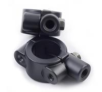 FENIQG 2X Adaptador de Espejo Moto Manillar Soporte Universal para BMW R 1300 GS Adventure 22mm Negro,8mm