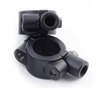 FENIQG 2X Adaptador de Espejo Moto Manillar Soporte Universal para BMW R 1300 GS Adventure 22mm Negro,10mm