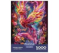 Fénix 1000 Piezas Rompecabezas Juego De Familia Creativo Maravilloso Puzzle Desafío De Color para Regalos De Viaje, Presente 52x38cm/1000pcs