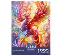 Fénix 1000 Piezas Rompecabezas Juego De Familia Creativo Maravilloso Puzzles Desafío De Color para Regalos De Viaje, Presente 70x50cm/1000pcs