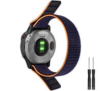 Fenix 6X - Pulsera para Fenix 5X Banda, 26mm Nylon Sport Band para Fenix 6X Pro/Fenix 5X Plus/Fenix 3/Fenix 3 HR/Enduro/Tactix Delta/Descent Mk1 Mk2 Mk2i/Fenix 7X/Fenix 7X Solar/Fenix 7X Sapphire