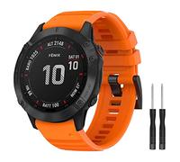 Fenix 7X/Fenix 7X Solar/Fenix 6X/Fenix 6X Pro, 26 mm banda de repuesto de silicona correa de reloj para Fenix 7X Sapphire Solar/Fenix 6X Pro/Fenix 5X/Fenix 5X Plus/Fenix 3/Fenix 3 HR